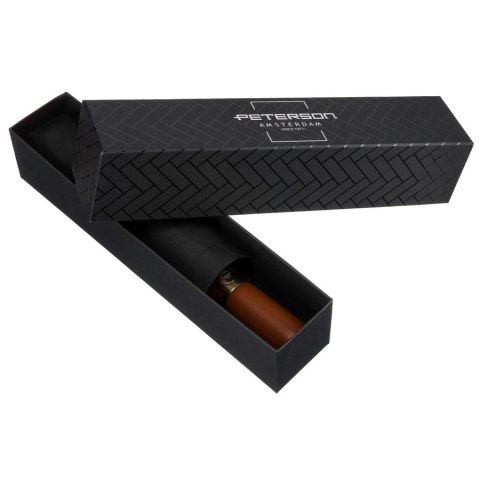 Składana, czarna parasolka w eleganckim pokrowcu - Peterson Składana, czarna parasolka w eleganckim pokrowcu - Peterson
