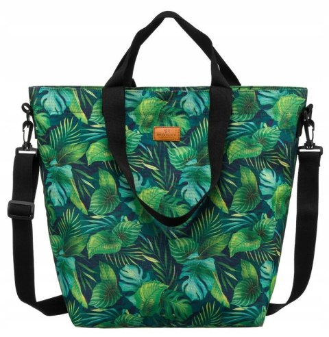 Wygodny shopper damski z poliestru - Rovicky Wygodny shopper damski z poliestru - Rovicky