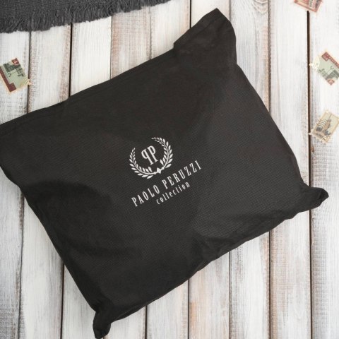 Listonoszka męska skórzana na ramię torba męska w kolorze czarnym Paolo Peruzzi AL-20-BL Listonoszka męska skórzana na ramię torba męska w kolorze czarnym Paolo Peruzzi AL-20-BL