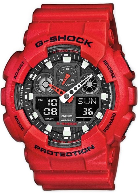 Zegarek Męski CASIO G-SHOCK GA-100B-4AER + BOX Zegarek Męski CASIO G-SHOCK GA-100B-4AER + BOX