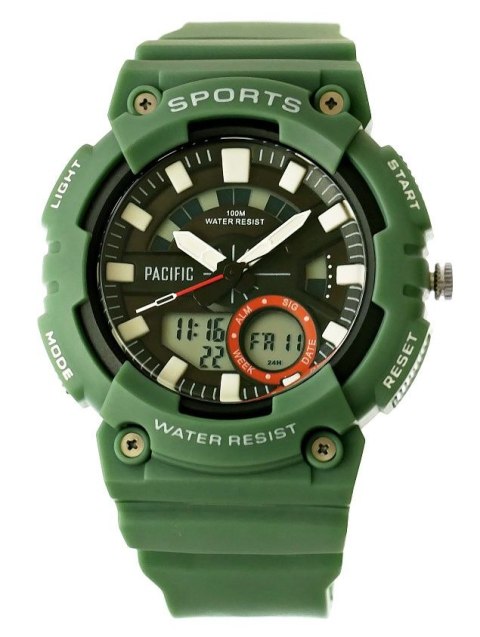 Zegarek Męski Pacific 349AD-4 10 BAR Unisex Do PŁYWANIA Zegarek Męski Pacific 349AD-4 10 BAR Unisex Do PŁYWANIA