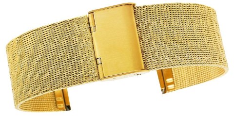 Bransoleta Fashion Mesh Złota IPG 22 mm FA22G Bransoleta Fashion Mesh Złota IPG 22 mm FA22G