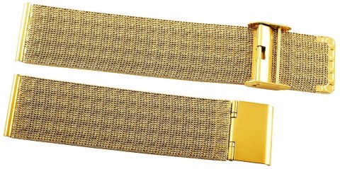 Bransoleta Fashion Mesh Złota IPG 22 mm FA22G Bransoleta Fashion Mesh Złota IPG 22 mm FA22G