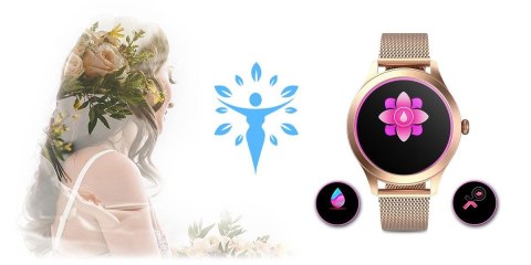 Damski SMARTWATCH Rubicon RNBE37-PRO-2 Różowe Złoto Damski SMARTWATCH Rubicon RNBE37-PRO-2 Różowe Złoto