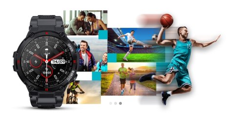 Smartwatch Giewont Focus SmartCall GW430-1 - Carbon Smartwatch Giewont Focus SmartCall GW430-1 - Carbon
