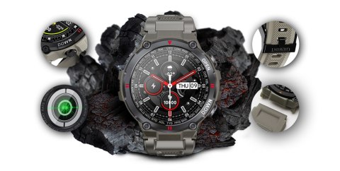 Smartwatch Giewont Focus SmartCall GW430-2 - Stone Smartwatch Giewont Focus SmartCall GW430-2 - Stone