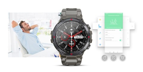 Smartwatch Giewont Focus SmartCall GW430-2 - Stone Smartwatch Giewont Focus SmartCall GW430-2 - Stone