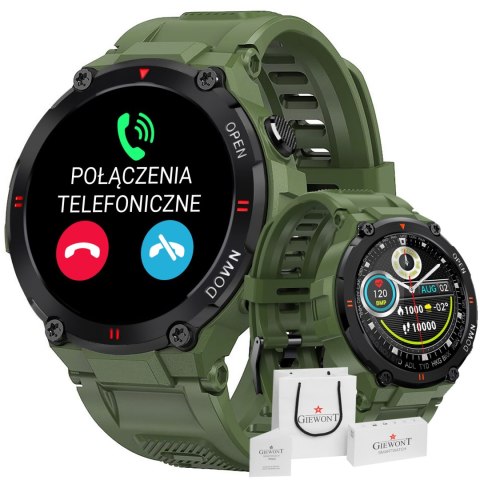 Smartwatch Giewont Focus SmartCall GW430-3 - Forest Smartwatch Giewont Focus SmartCall GW430-3 - Forest