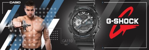 Zegarek Męski CASIO G-SHOCK GA-110-1BER + BOX Zegarek Męski CASIO G-SHOCK GA-110-1BER + BOX