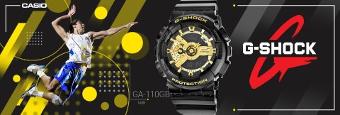 Zegarek Męski CASIO G-SHOCK GA-110GB-1AER + BOX Zegarek Męski CASIO G-SHOCK GA-110GB-1AER + BOX