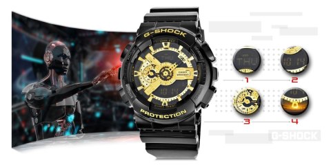 Zegarek Męski CASIO G-SHOCK GA-110GB-1AER + BOX Zegarek Męski CASIO G-SHOCK GA-110GB-1AER + BOX