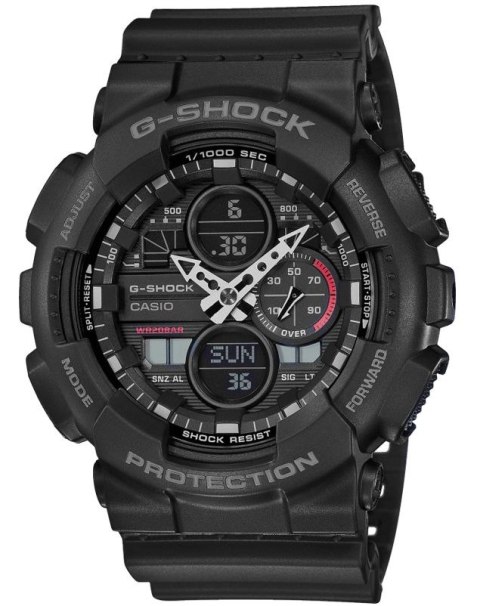 Zegarek Męski CASIO G-SHOCK GA-140-1A1ER + BOX Zegarek Męski CASIO G-SHOCK GA-140-1A1ER + BOX
