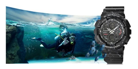 Zegarek Męski CASIO G-SHOCK GA-140-1A1ER + BOX Zegarek Męski CASIO G-SHOCK GA-140-1A1ER + BOX