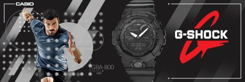 Zegarek Męski CASIO G-SHOCK GBA-800-1AER + BOX Zegarek Męski CASIO G-SHOCK GBA-800-1AER + BOX