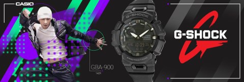 Zegarek Męski CASIO G-SHOCK GBA-900-1AER + BOX Zegarek Męski CASIO G-SHOCK GBA-900-1AER + BOX