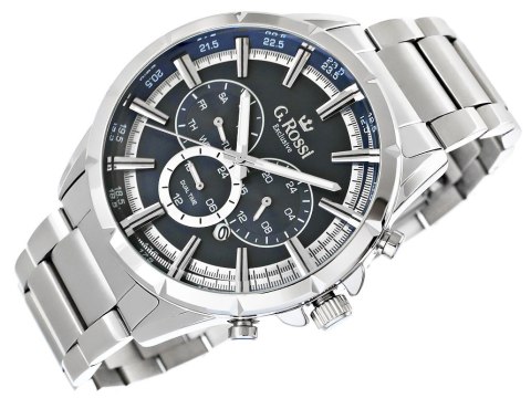 Zegarek Męski G.Rossi Dual Time E13605B-6C1 Zegarek Męski G.Rossi Dual Time E13605B-6C1
