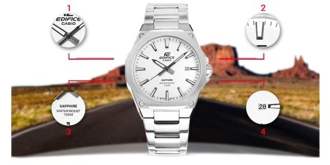Zegarek Męski CASIO EDIFICE EFR-S108D-7AVUEF + BOX Zegarek Męski CASIO EDIFICE EFR-S108D-7AVUEF + BOX
