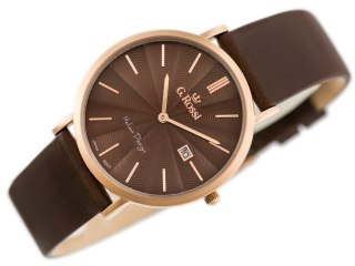 ZEGAREK MĘSKI G. ROSSI - 10853A - SLIM (zg184f) + BOX