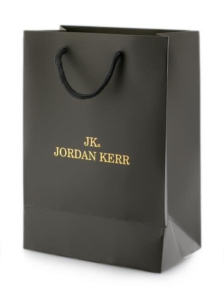 Torebka prezentowa - JORDAN KERR - szara/złota Torebka prezentowa - JORDAN KERR - szara/złota