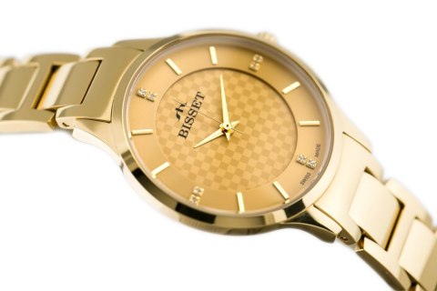 ZEGAREK DAMSKI BISSET BSBE45 - gold (zb551d) ZEGAREK DAMSKI BISSET BSBE45 - gold (zb551d)