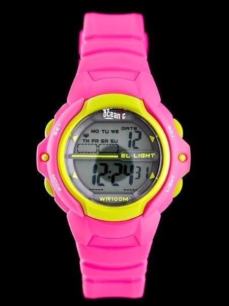 ZEGAREK DAMSKI OCEANIC M0916 - WR100 (ze516a) pink ZEGAREK DAMSKI OCEANIC M0916 - WR100 (ze516a) pink