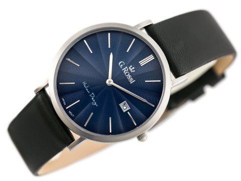 ZEGAREK MĘSKI G. ROSSI - 10853A - SLIM (zg184b) + BOX ZEGAREK MĘSKI G. ROSSI - 10853A - SLIM (zg184b) + BOX