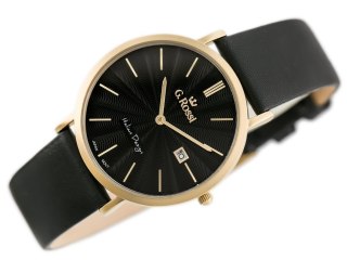 ZEGAREK MĘSKI G. ROSSI - 10853A - SLIM (zg184e) + BOX