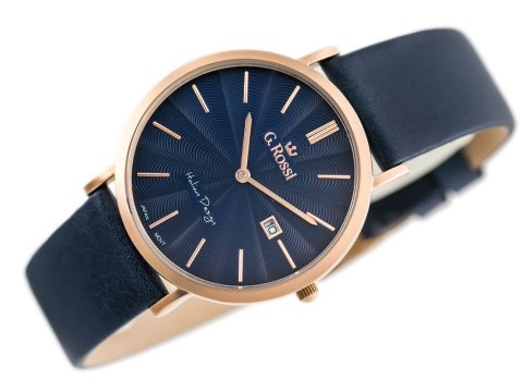 ZEGAREK G. ROSSI - 10853A - SLIM (zg184h) + BOX ZEGAREK G. ROSSI - 10853A - SLIM (zg184h) + BOX
