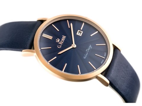 ZEGAREK G. ROSSI - 10853A - SLIM (zg184h) + BOX ZEGAREK G. ROSSI - 10853A - SLIM (zg184h) + BOX