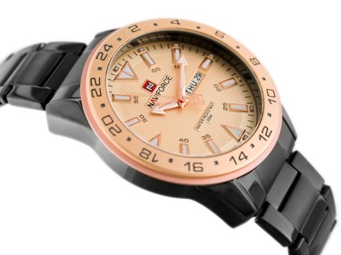 ZEGAREK MĘSKI NAVIFORCE - NF9109 (zn064e) - rosegold/black ZEGAREK MĘSKI NAVIFORCE - NF9109 (zn064e) - rosegold/black