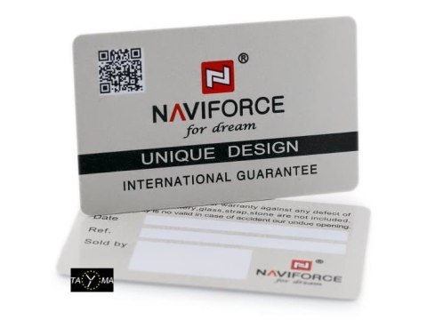 ZEGAREK MĘSKI NAVIFORCE - NF9114 (zn046d) - black/rosegold ZEGAREK MĘSKI NAVIFORCE - NF9114 (zn046d) - black/rosegold