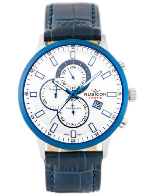 ZEGAREK MĘSKI RUBICON RNCD71 - CHRONOGRAF (zr082d) ZEGAREK MĘSKI RUBICON RNCD71 - CHRONOGRAF (zr082d)