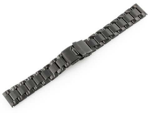 Bransoleta Pacific Model 3 solid - czarna 22mm Bransoleta Pacific Model 3 solid - czarna 22mm