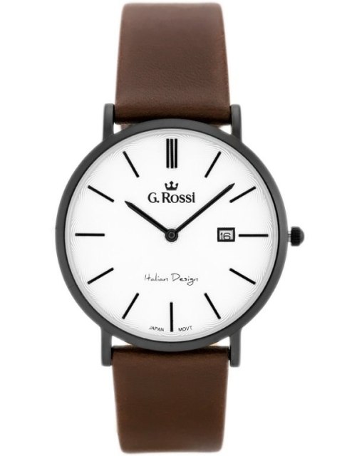 ZEGAREK G. ROSSI - 10853A - SLIM (zg184i) + BOX ZEGAREK G. ROSSI - 10853A - SLIM (zg184i) + BOX