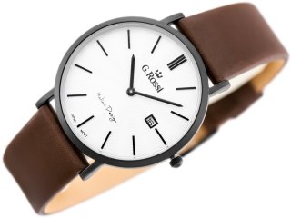ZEGAREK G. ROSSI - 10853A - SLIM (zg184i) + BOX