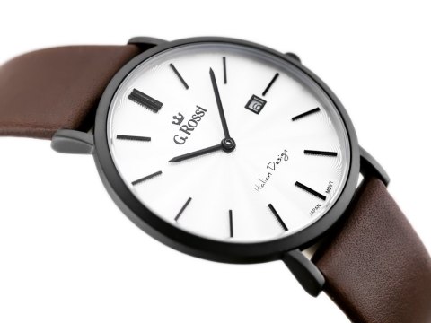 ZEGAREK G. ROSSI - 10853A - SLIM (zg184i) + BOX ZEGAREK G. ROSSI - 10853A - SLIM (zg184i) + BOX