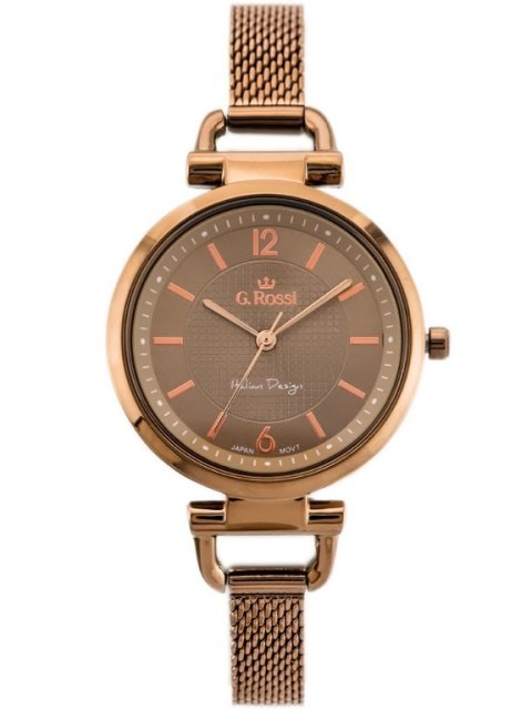 ZEGAREK G. ROSSI - LESTI - 3652B (zg772g) - copper + BOX ZEGAREK G. ROSSI - LESTI - 3652B (zg772g) - copper + BOX