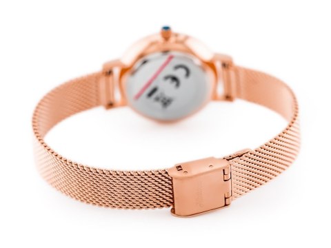 ZEGAREK DAMSKI ALBATROSS ABBC16 (za543e) rose gold / silver ZEGAREK DAMSKI ALBATROSS ABBC16 (za543e) rose gold / silver