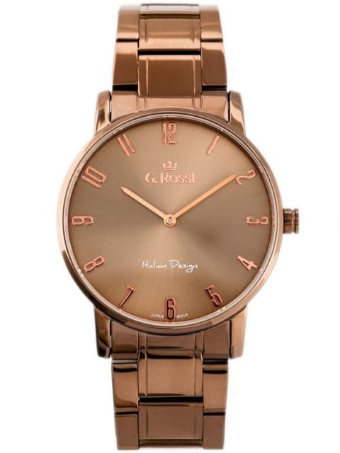 ZEGAREK G. ROSSI - 10194B-2B3 (zg257f) brown + BOX ZEGAREK G. ROSSI - 10194B-2B3 (zg257f) brown + BOX