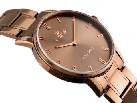 ZEGAREK G. ROSSI - 10194B-2B3 (zg257f) brown + BOX ZEGAREK G. ROSSI - 10194B-2B3 (zg257f) brown + BOX