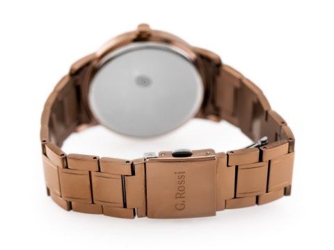 ZEGAREK G. ROSSI - 10194B-2B3 (zg257f) brown + BOX ZEGAREK G. ROSSI - 10194B-2B3 (zg257f) brown + BOX