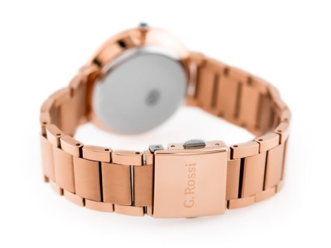 ZEGAREK G. ROSSI - 11155B2-3D3 (zg784e) r.gold + BOX ZEGAREK G. ROSSI - 11155B2-3D3 (zg784e) r.gold + BOX