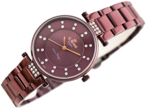 ZEGAREK G. ROSSI - C5131B-2B3 (zg780d) violet + BOX ZEGAREK G. ROSSI - C5131B-2B3 (zg780d) violet + BOX