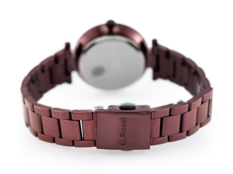 ZEGAREK G. ROSSI - C5131B-2B3 (zg780d) violet + BOX ZEGAREK G. ROSSI - C5131B-2B3 (zg780d) violet + BOX