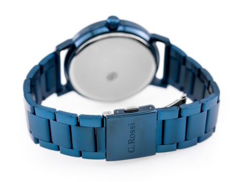 ZEGAREK G. ROSSI - C6182B-6F3 (zg256e) blue + BOX ZEGAREK G. ROSSI - C6182B-6F3 (zg256e) blue + BOX