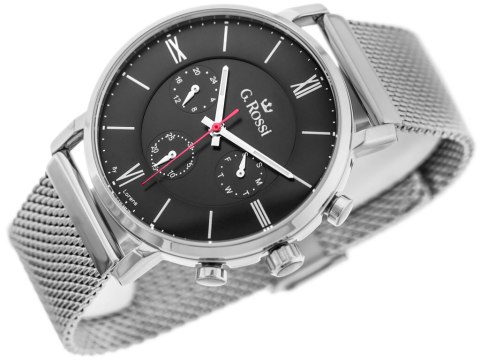ZEGAREK G. ROSSI - E-6182B-1C1 - EXCLUSIVE (zg284b) + BOX ZEGAREK G. ROSSI - E-6182B-1C1 - EXCLUSIVE (zg284b) + BOX