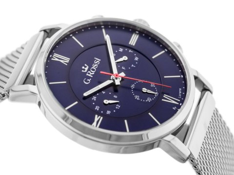 ZEGAREK G. ROSSI - E-6182B-6C1 - EXCLUSIVE (zg284c) + BOX ZEGAREK G. ROSSI - E-6182B-6C1 - EXCLUSIVE (zg284c) + BOX