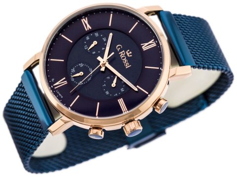 ZEGAREK G. ROSSI - E-6182B-6F3 - EXCLUSIVE (zg284f) + BOX ZEGAREK G. ROSSI - E-6182B-6F3 - EXCLUSIVE (zg284f) + BOX