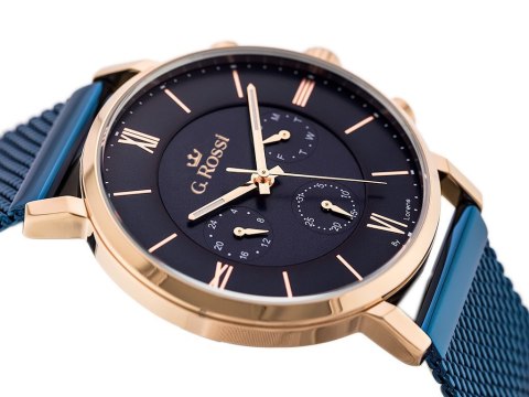 ZEGAREK G. ROSSI - E-6182B-6F3 - EXCLUSIVE (zg284f) + BOX ZEGAREK G. ROSSI - E-6182B-6F3 - EXCLUSIVE (zg284f) + BOX