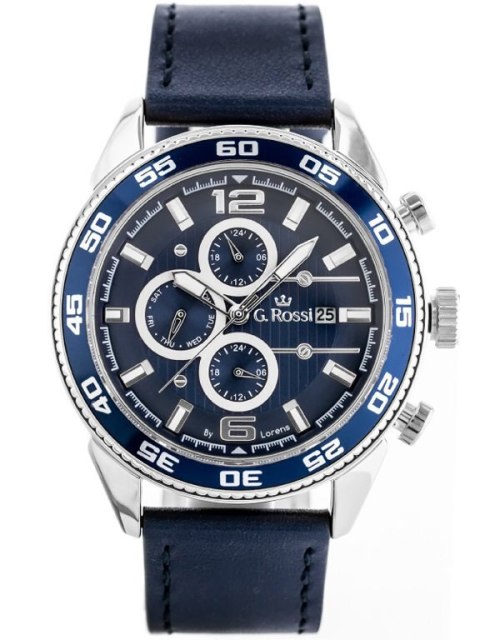 ZEGAREK G. ROSSI - E7131A-6F1 - EXCLUSIVE (zg287b) + BOX ZEGAREK G. ROSSI - E7131A-6F1 - EXCLUSIVE (zg287b) + BOX